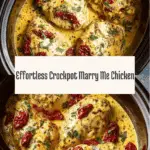 Dump & Go Crockpot Marry Me Chicken Recipe