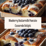 Blueberry Buttermilk Pancake Casserole Recipe