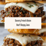 Irresistible French Onion Beef Sloppy Joes Recipe