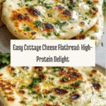Cottage Cheese Flatbread – High-Protein & Delicious Recipe