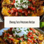 Cheesy Taco Potatoes Recipe
