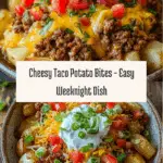 Cheesy Taco Potatoes Recipe