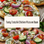 Tzatziki Chicken Pizza Recipe