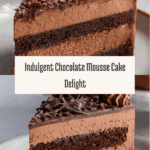 Easy Chocolate Mousse Cake Recipe