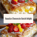 Irresistible King Hawaiian Cheesecake Danish Recipe