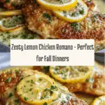 Zesty Lemon Chicken Romano Recipe for a Flavorful Feast Recipe