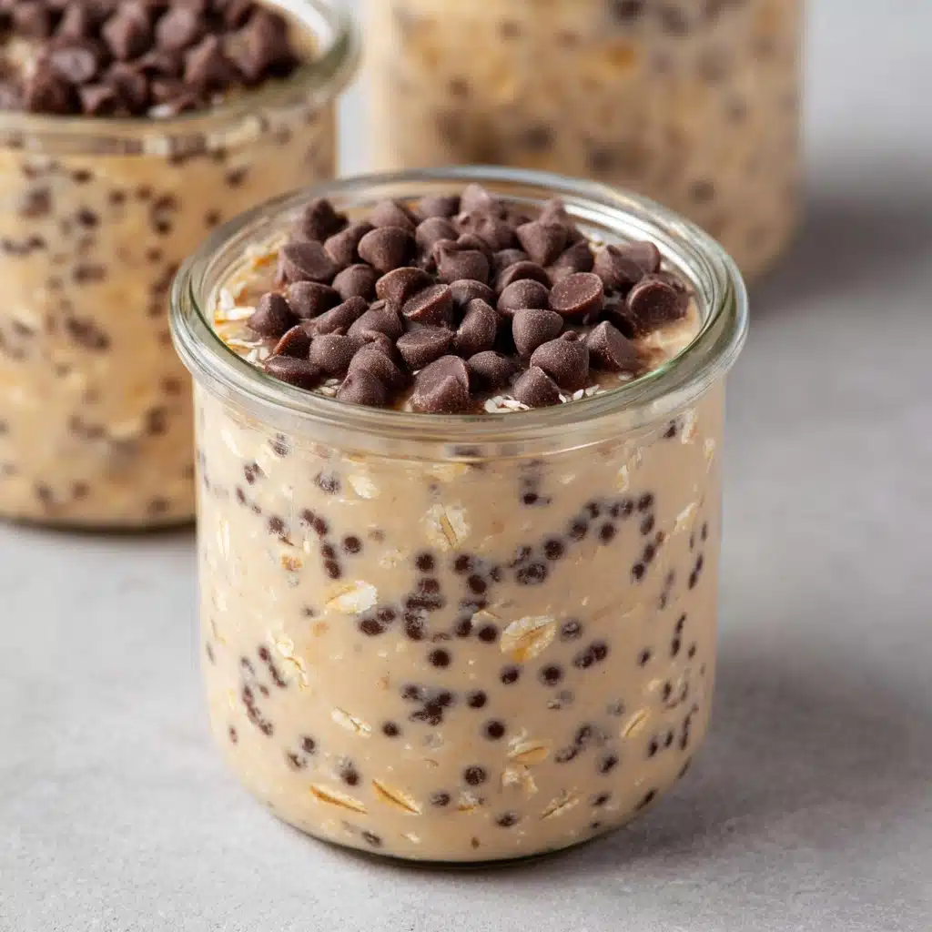 Brownie Batter Overnight Oats Recipe - Recipe Image