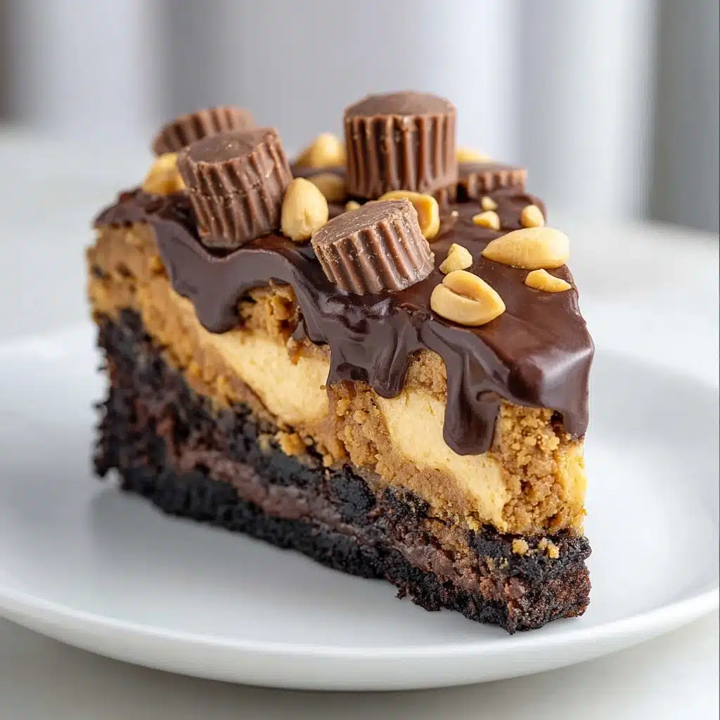 bowl peanut butter cup dump cake delight devours time Recipe - Recipe Image