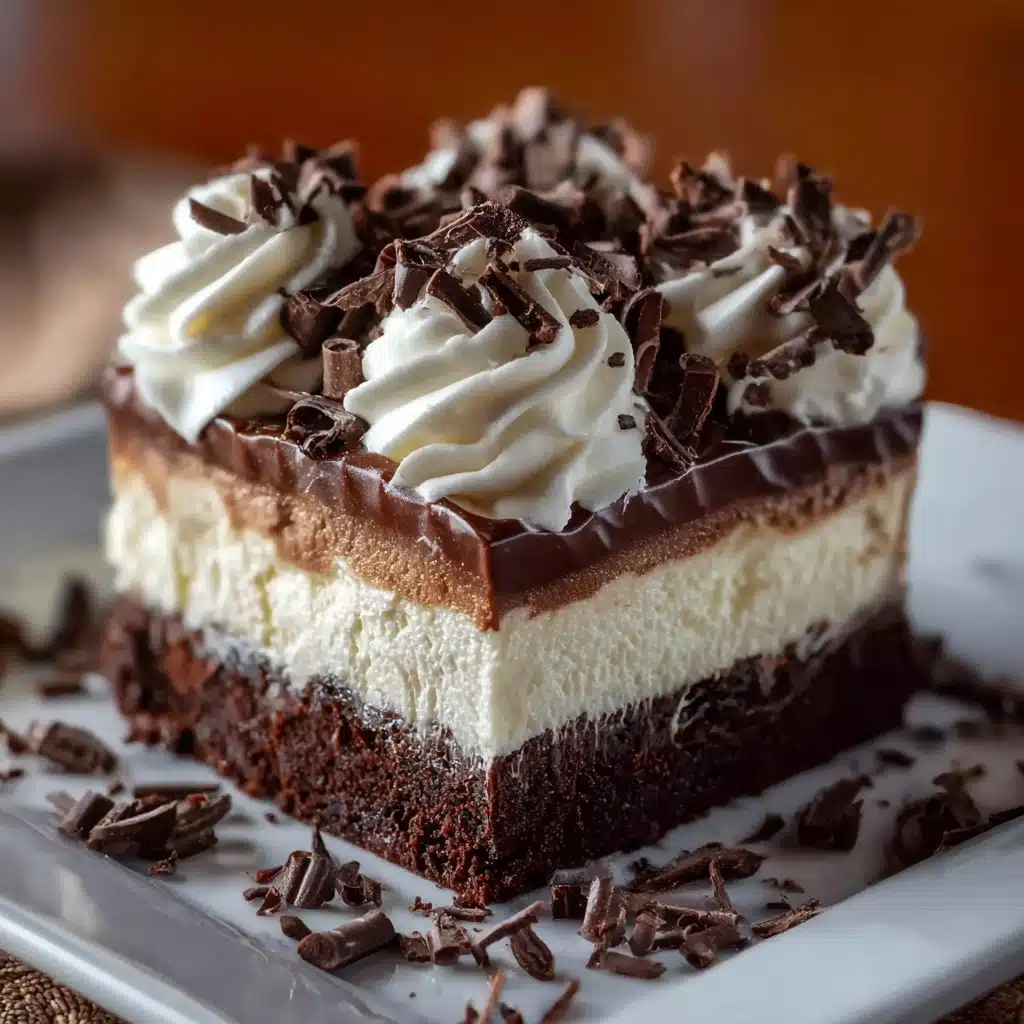 Brownie Refrigerator Cake Recipe - Recipe Image