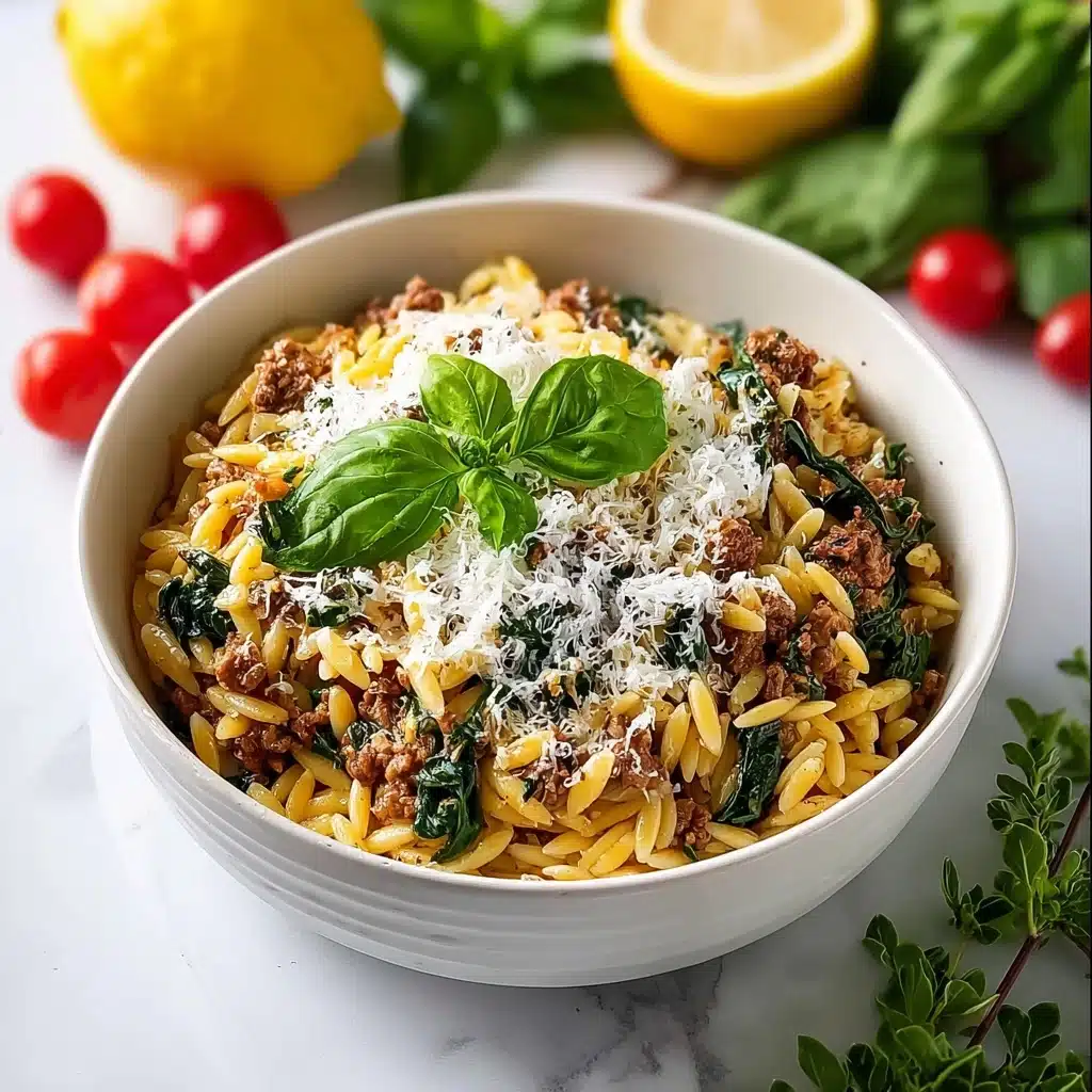 Ground Turkey Orzo Recipe - Recipe Image