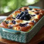 Blueberry Buttermilk Pancake Casserole Recipe