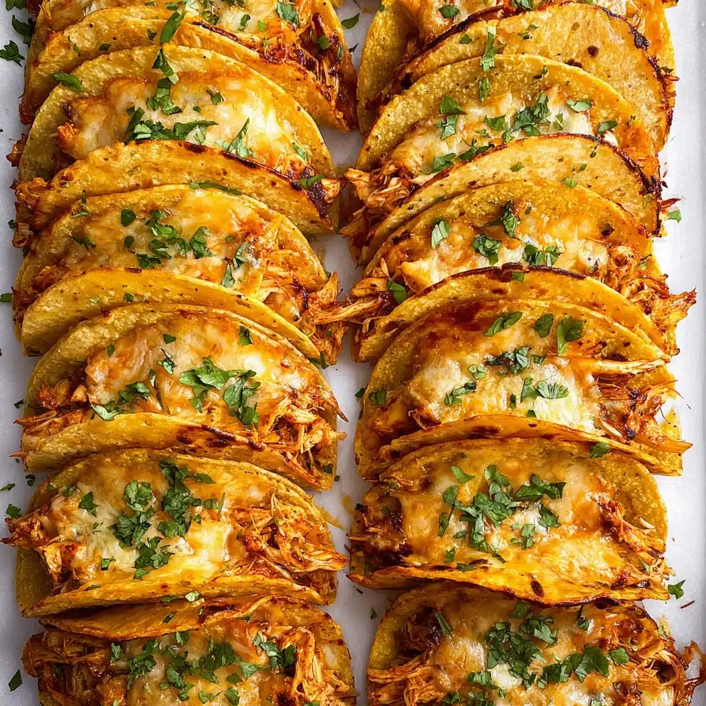 20 Minute Mini Baked Chicken Tacos Recipe