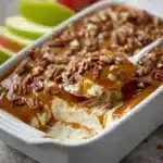 Easy caramel apple cheesecake dip recipe