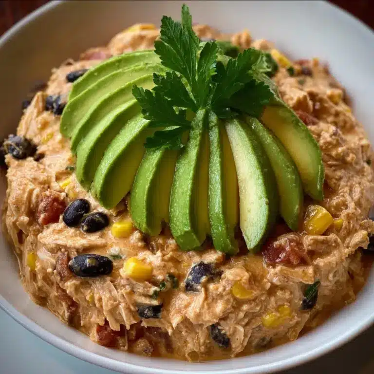 Easy Creamy Slow Cooker Fiesta Chicken Recipe