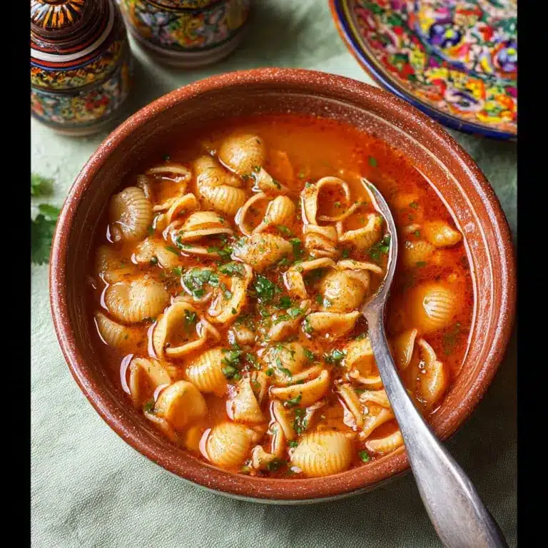 Mexican Sopa de Conchas Recipe