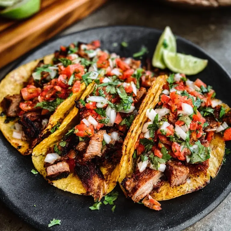 Easy Chicken Street Tacos Recipe