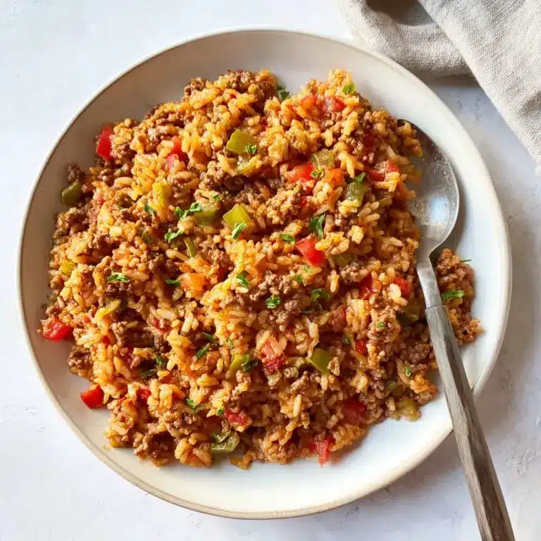 Easy Unstuffed Pepper Skillet Recipe