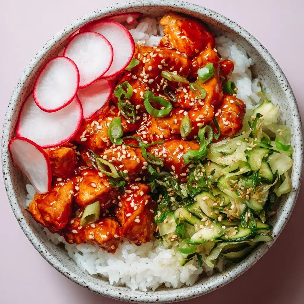 Korean Gochujang Chicken Bowl Recipe