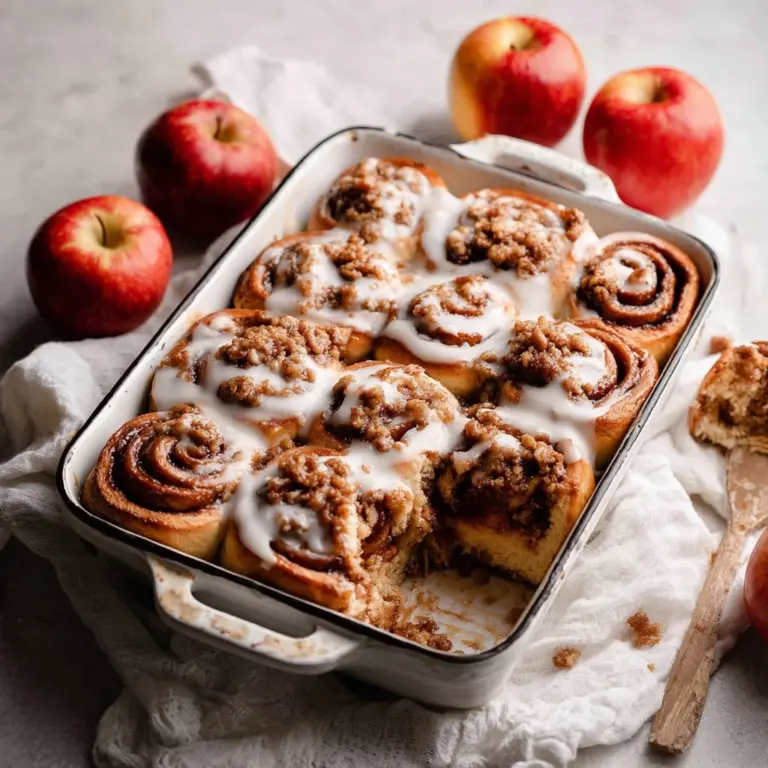 apple pie cinnamon rolls Recipe