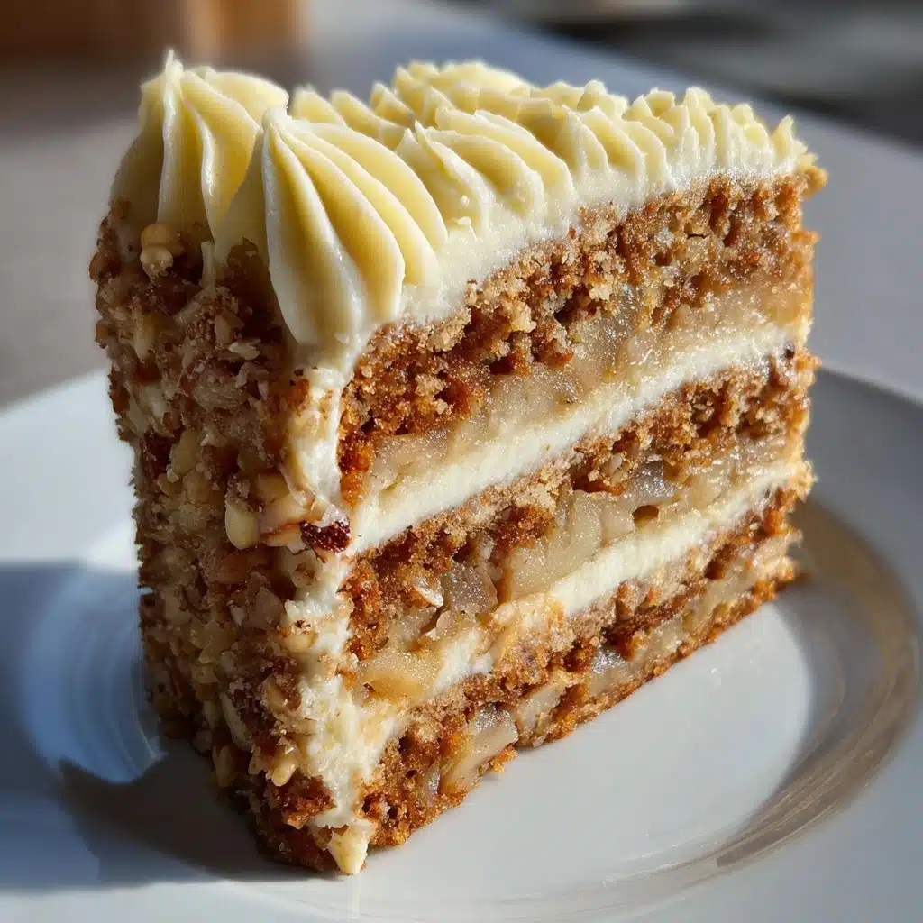 Irresistible Fresh Apple Cake with Cream Cheese Frosting Recipe - Recipe Image