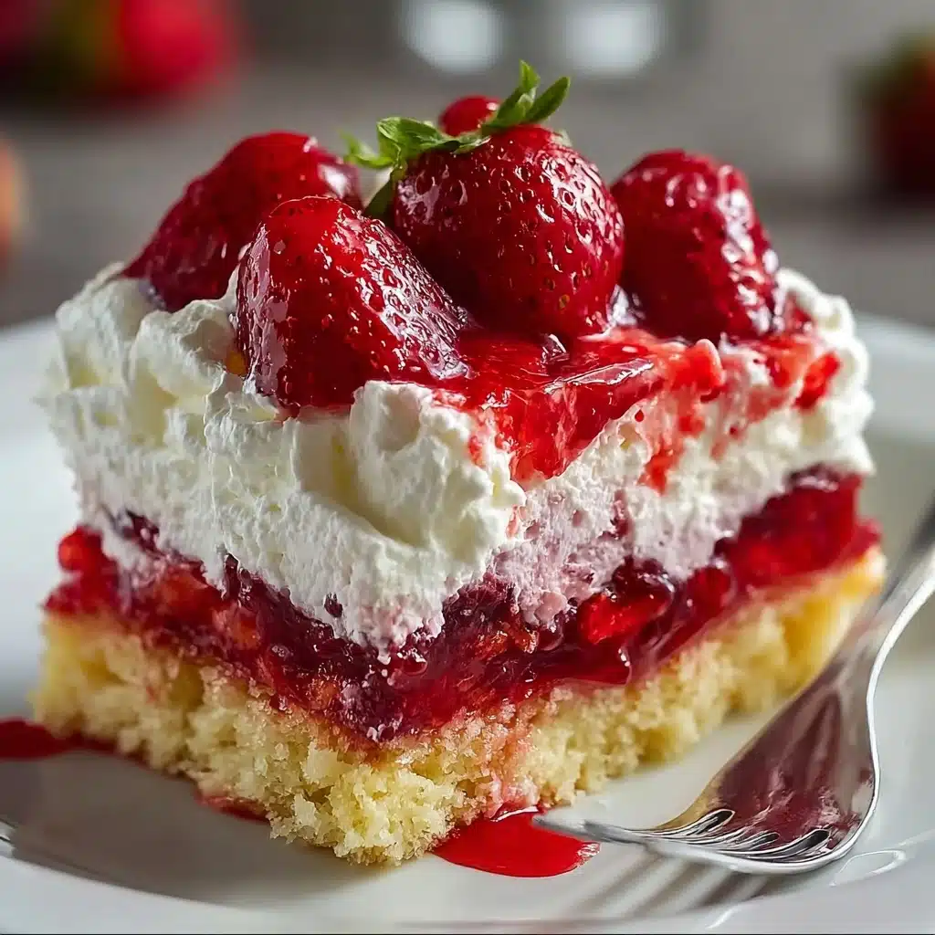 Strawberry Earthquake Cake Recipe
