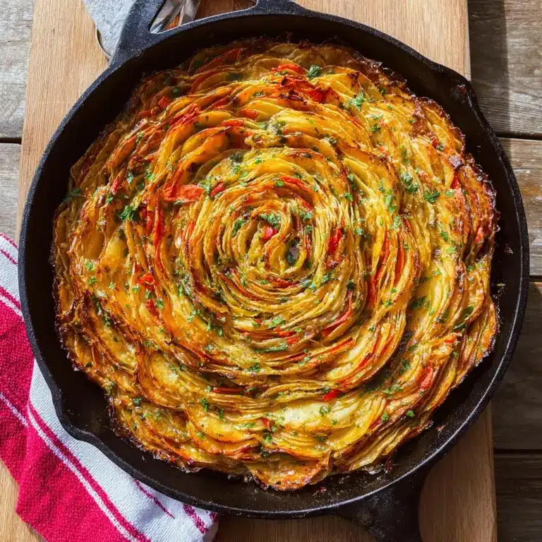 Breakfast Veggie Crinkle Cake Recipe