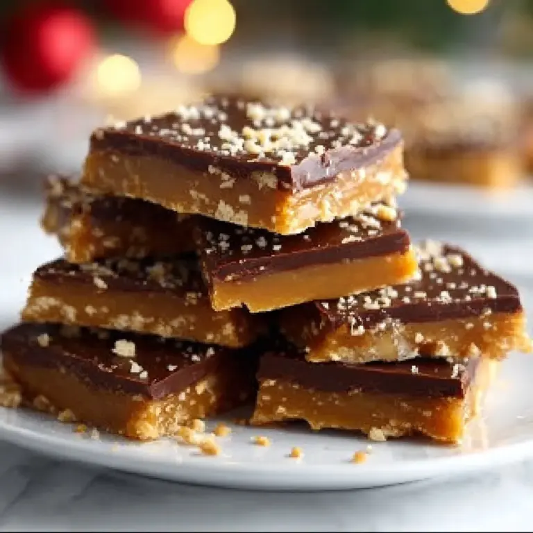 Classic Christmas Toffee Recipe