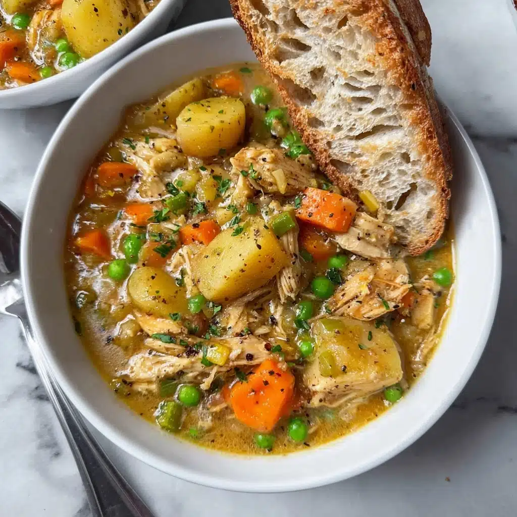Slow Cooker Chicken Stew Recipe - Recipe Image