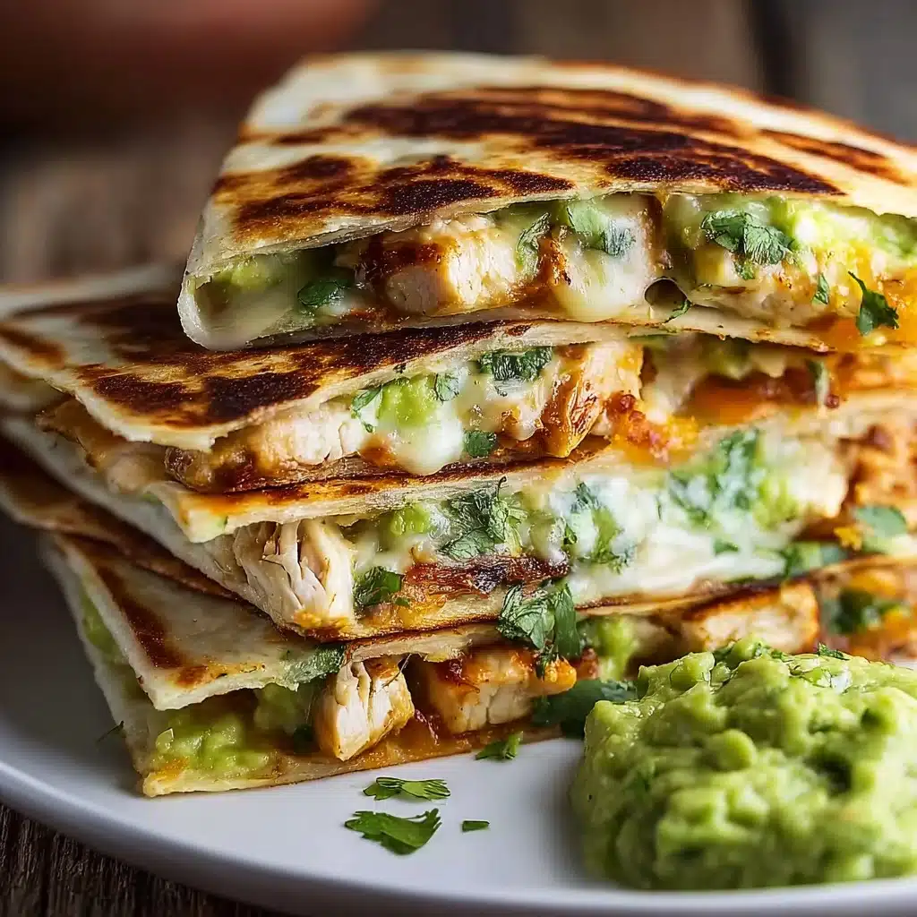 Chicken Avocado Quesadillas Recipe - Recipe Image