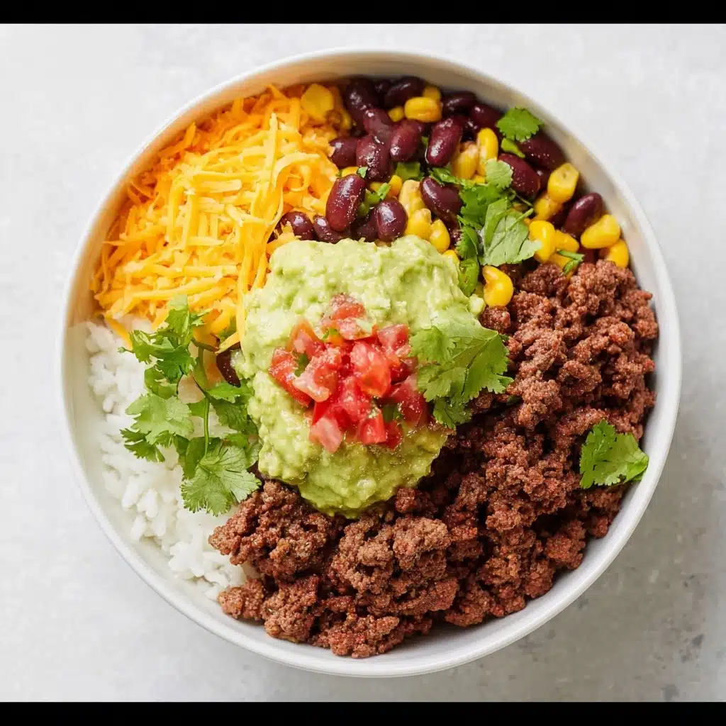 Ground Beef Burrito Bowl Recipe - Recipe Image