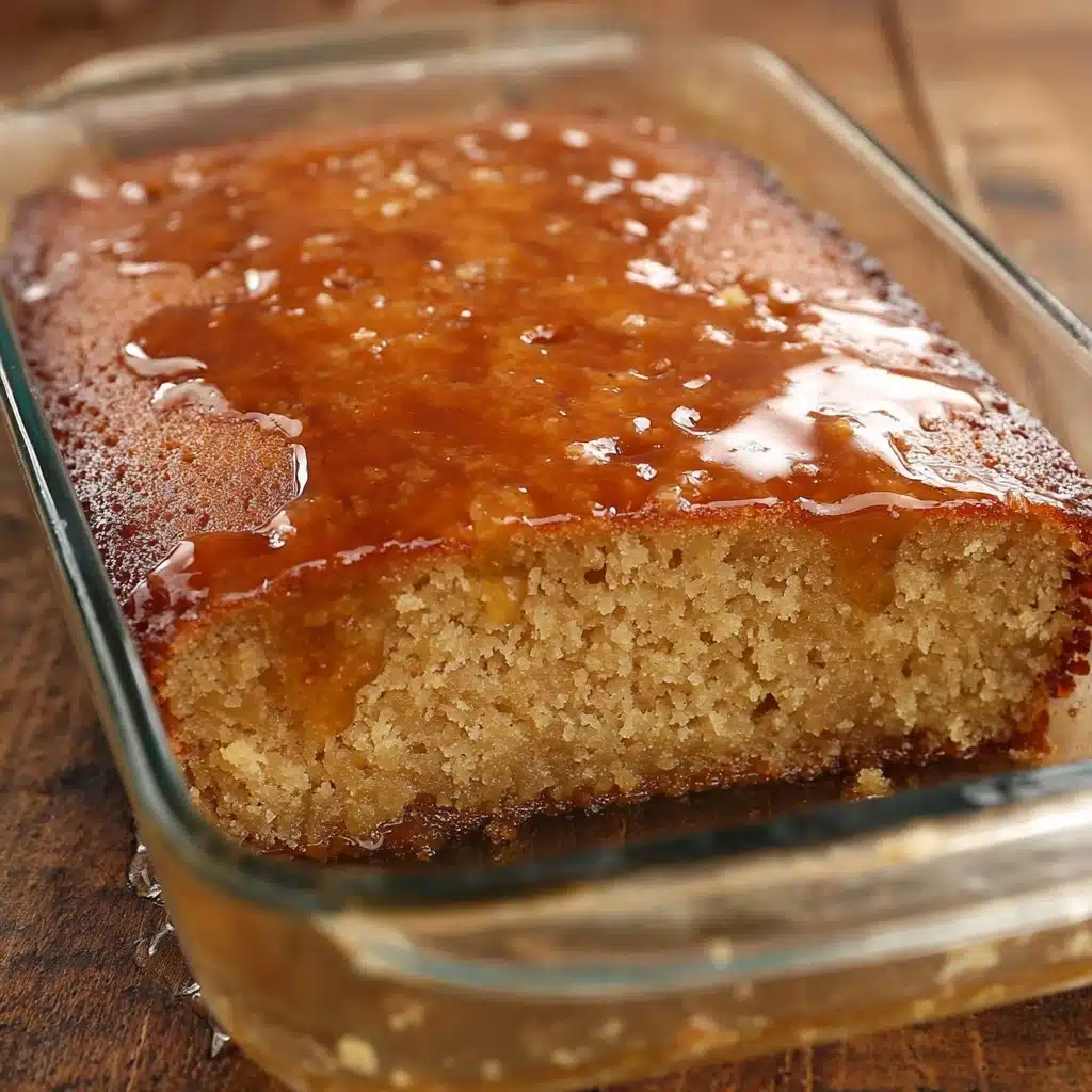 Sticky Banana Bread Pudding Cake Recipe - Recipe Image