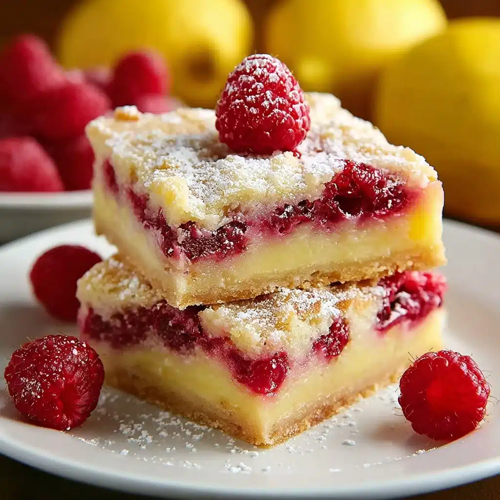 The Best Raspberry Lemonade Bars Recipe - Recipe Image