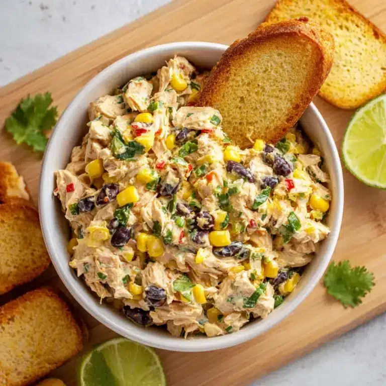 Southwest Chicken Salad (20g Protein) Recipe