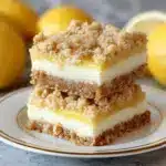 Strawberry Rhubarb Crumb Bars Recipe