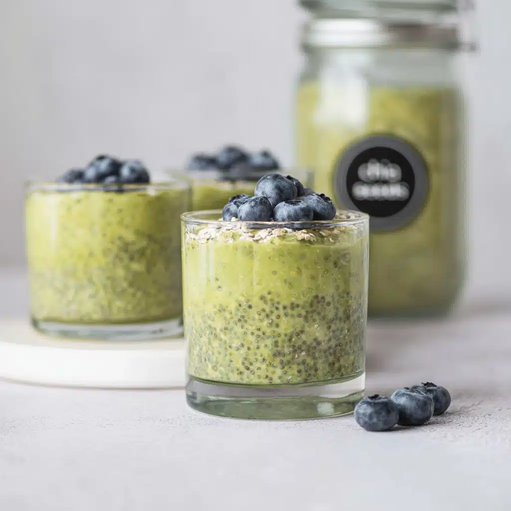 Matcha Overnight Oats Recipe - Recipe Image