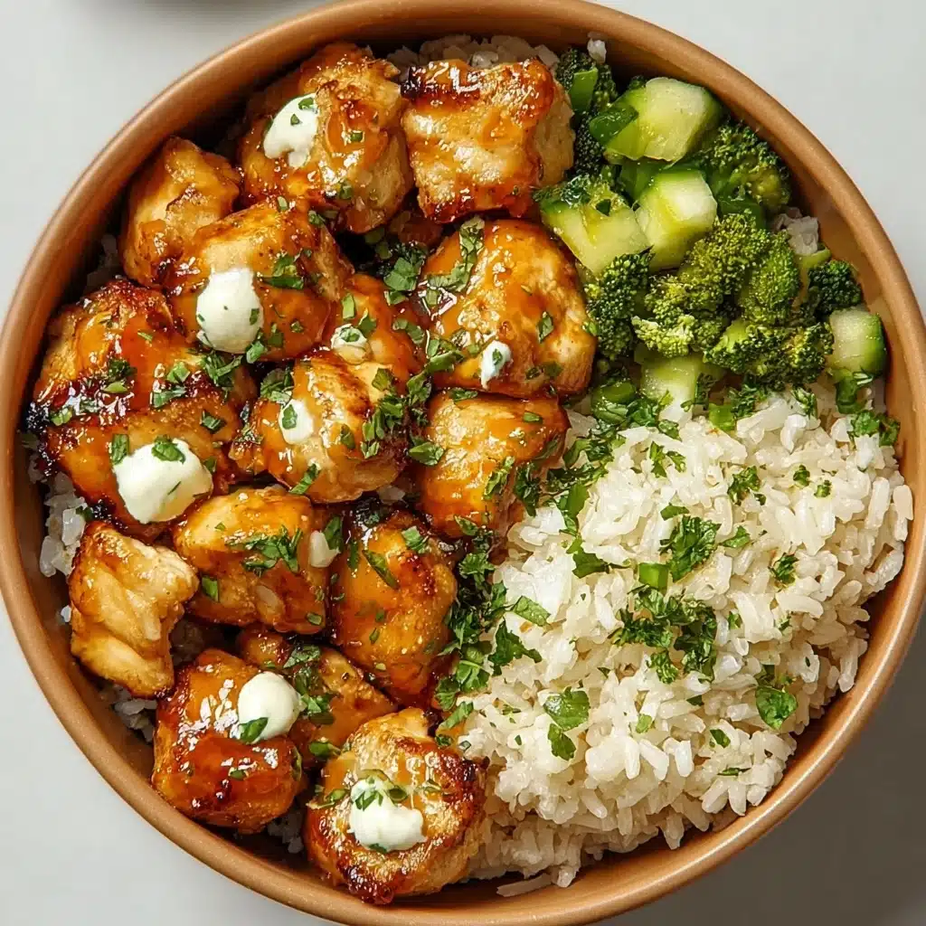 Hot Honey Chicken Bowl Recipe - Recipe Image