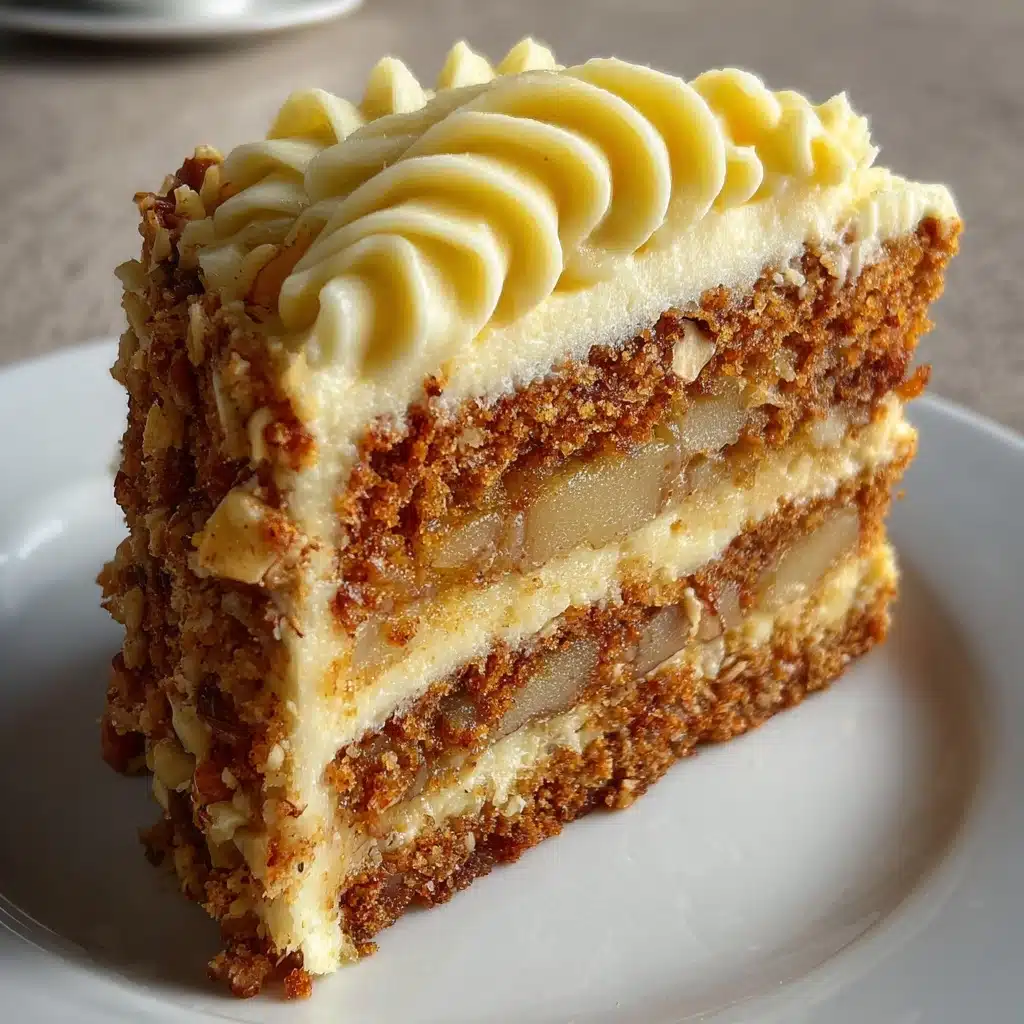 Irresistible Fresh Apple Cake with Cream Cheese Frosting Recipe - Recipe Image