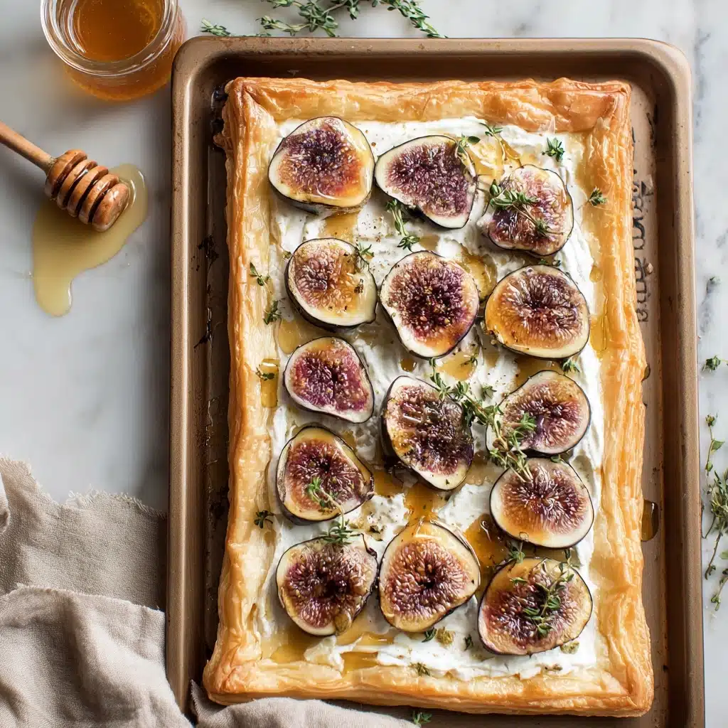 Fig and Goat Cheese Tart Recipe - Recipe Image