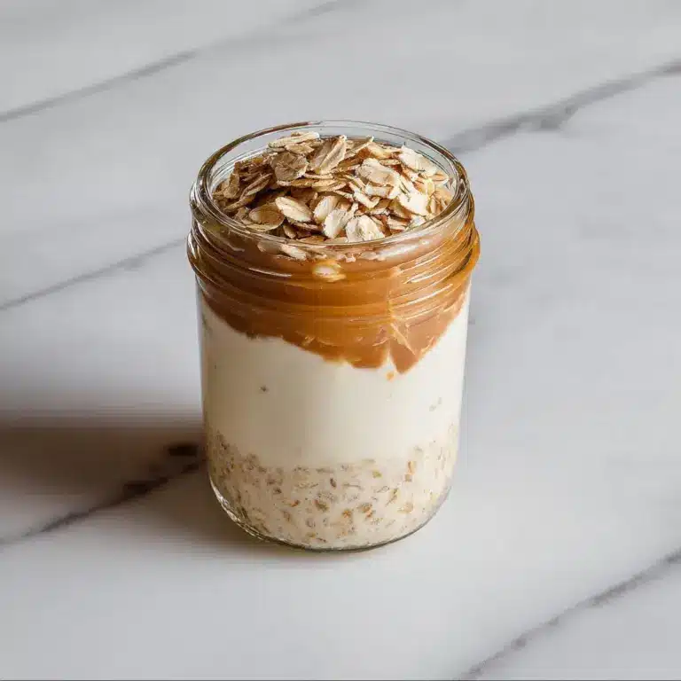 Pumpkin Cheesecake Overnight Oats Recipe