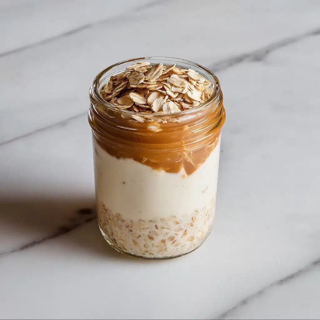 Pumpkin Cheesecake Overnight Oats Recipe