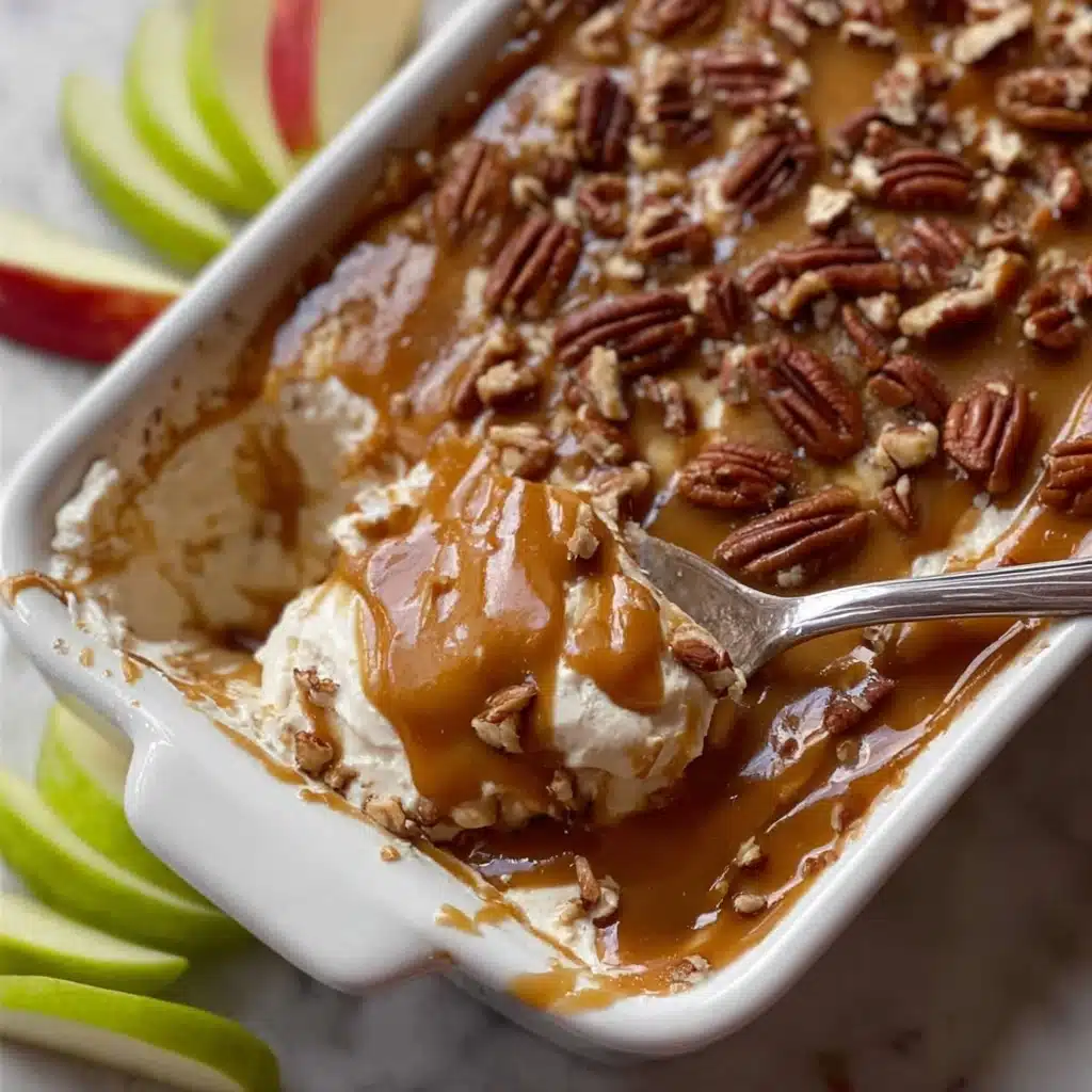 Easy caramel apple cheesecake dip recipe - Recipe Image
