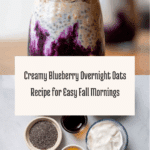 Blueberry Overnight Oat Recipe