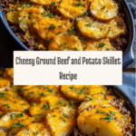 Cheesy Ground Beef and Potatoes Recipe