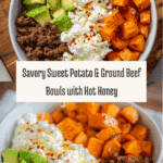 Cottage Cheese Ground Beef & Hot Honey Bowls Recipe
