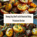 Sweet & Savory Honey Beef with Roasted Potatoes Recipe