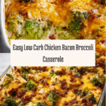 Easy Low Carb Chicken Casserole Recipe