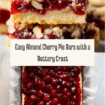 Almond Cherry Pie Bars Recipe