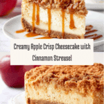 Apple Crisp Cheesecake Recipe