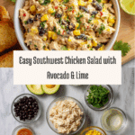 Southwest Chicken Salad (20g Protein) Recipe