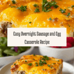 Best Overnight Sausage and Egg Casserole Recipe